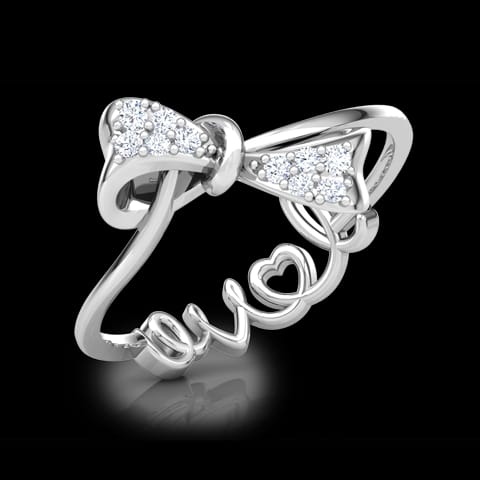 Bow Love Diamond Ring Bow Love Diamond Ring