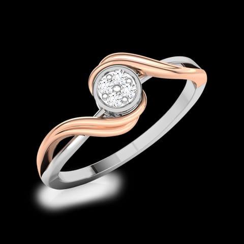 Radiant Cluster Promise Diamond Ring Radiant Cluster Promise Diamond Ring