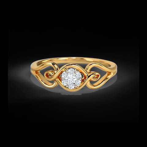 Shimmering Cluster Promise Diamond Ring Shimmering Cluster Promise Diamond Ring