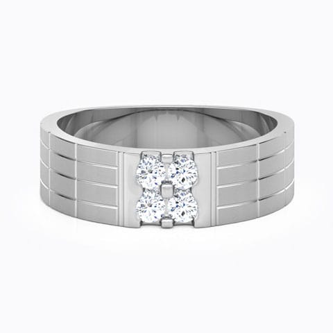 Eric Platinum Ring for Men