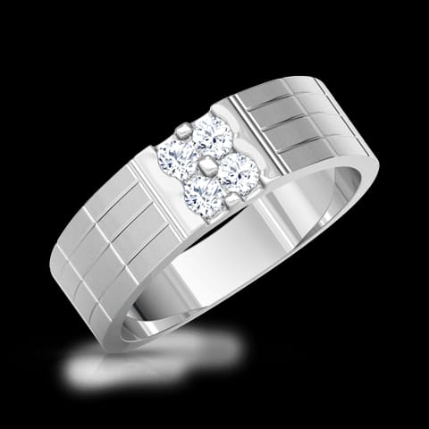 Eric Platinum Ring for Men