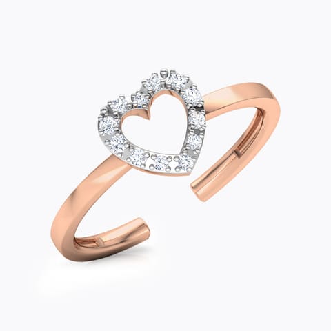 Heart Midi Ring