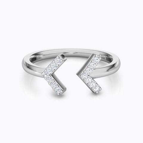 Dart Diamond Midi Ring Dart Diamond Midi Ring