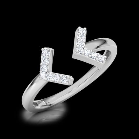 Dart Diamond Midi Ring Dart Diamond Midi Ring