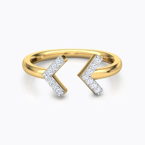 Dart Diamond Midi Ring Dart Diamond Midi Ring