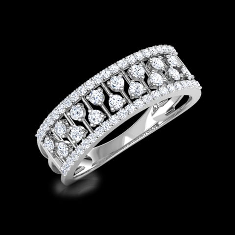 Linear Diamond Band Linear Diamond Band