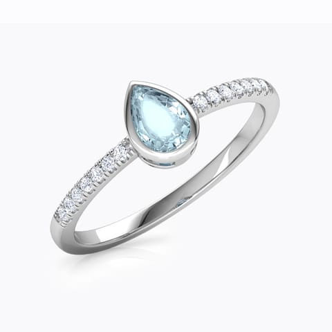 Topaz Drop Ring