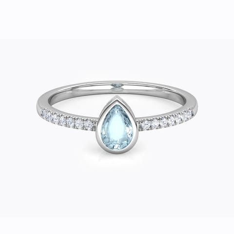 Topaz Drop Ring