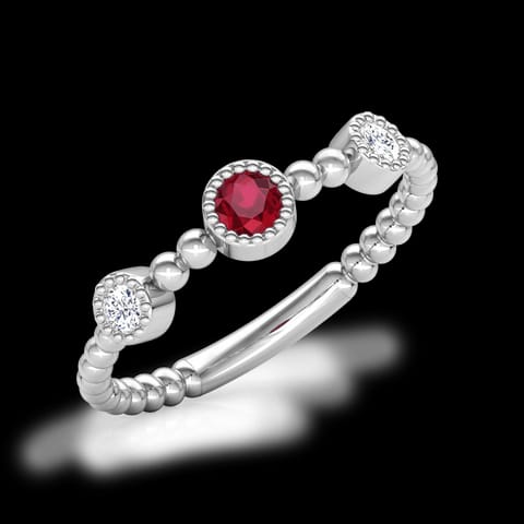 Bubbles Stackable Ring