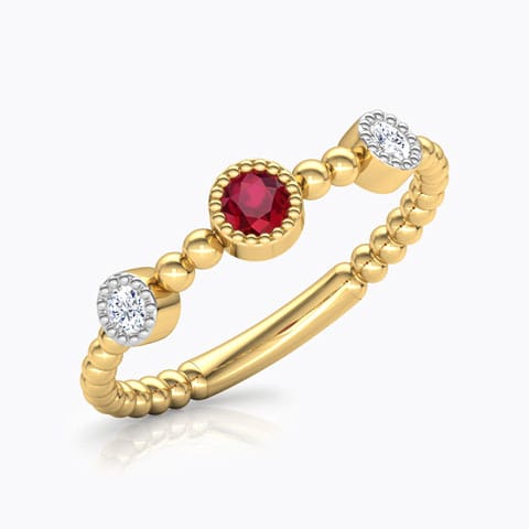 Bubbles Stackable Ring