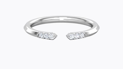Edgy Stackable Diamond Ring Edgy Stackable Diamond Ring