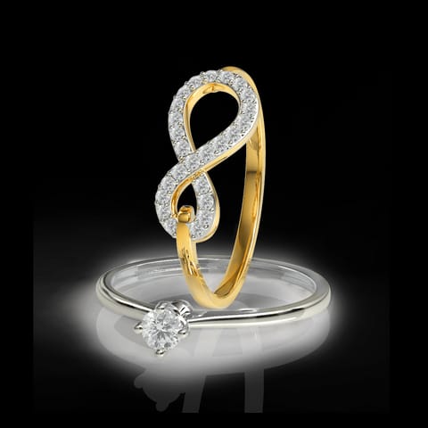 Infinity Twin Diamond Rings Infinity Twin Diamond Rings