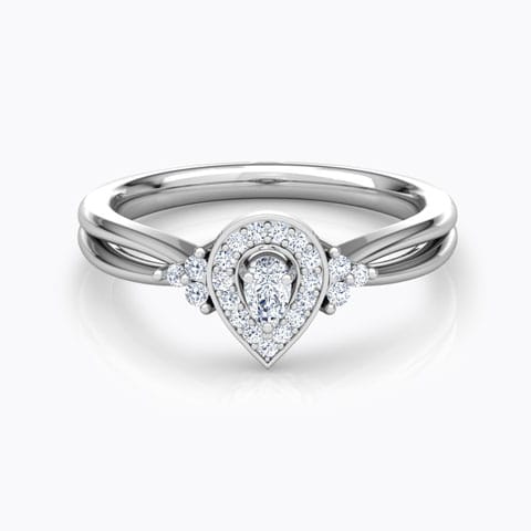 Dazzling Drop Promise Diamond Ring Dazzling Drop Promise Diamond Ring