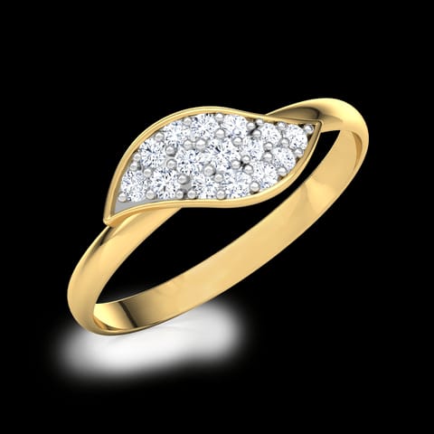 Minimalistic Arch Diamond Ring Minimalistic Arch Diamond Ring