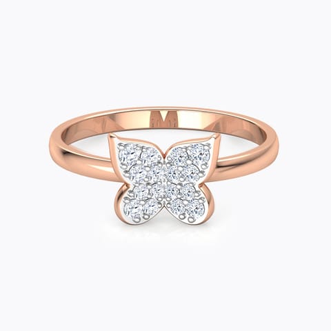 Minimalistic Butterfly Diamond Ring Minimalistic Butterfly Diamond Ring