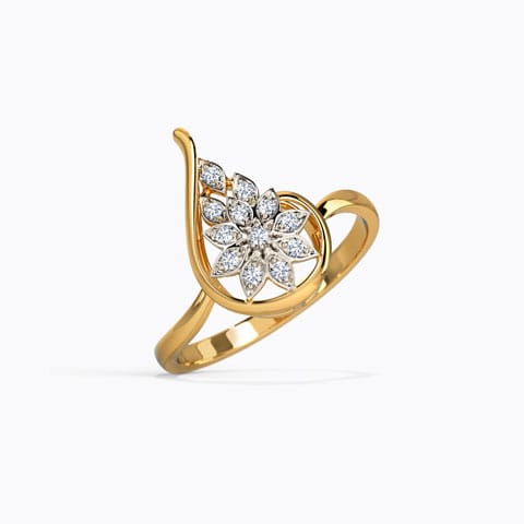 Shining Petals Diamond Ring Shining Petals Diamond Ring