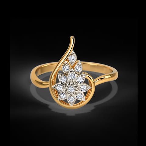 Shining Petals Diamond Ring Shining Petals Diamond Ring