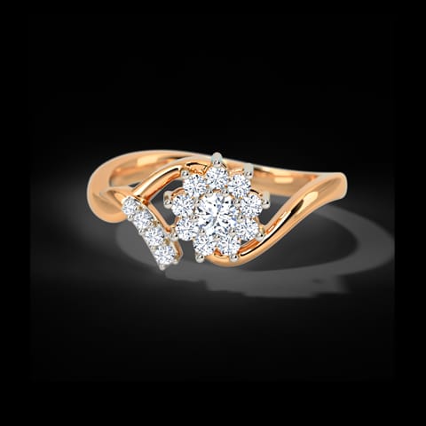 Floret Touch Diamond Ring Floret Touch Diamond Ring