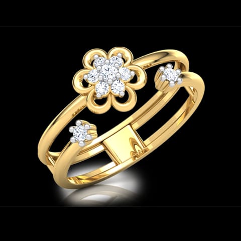 Contemporary Bloom Diamond Ring Contemporary Bloom Diamond Ring