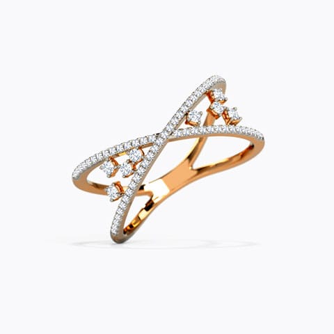Chic Cluster Diamond Ring