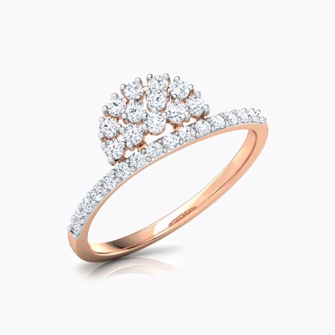 Arc Cluster Diamond Ring Arc Cluster Diamond Ring