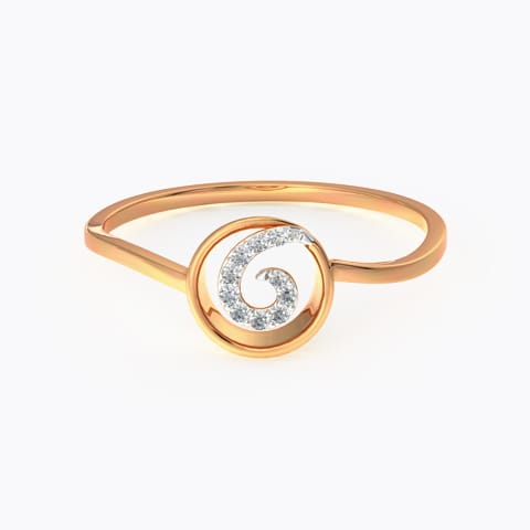 Whirl Diamond Ring Whirl Diamond Ring
