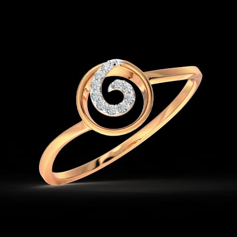 Whirl Diamond Ring Whirl Diamond Ring