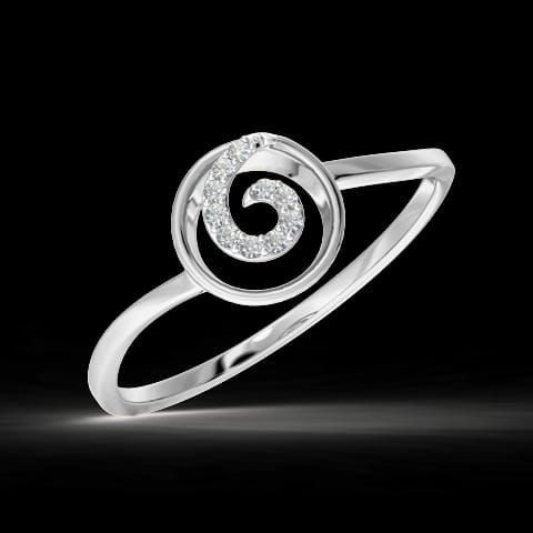 Whirl Diamond Ring Whirl Diamond Ring