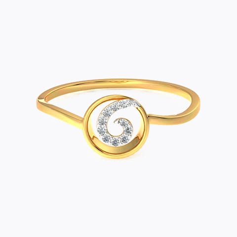 Whirl Diamond Ring Whirl Diamond Ring
