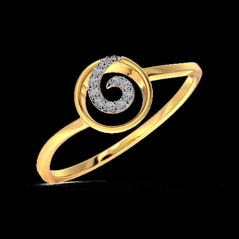 Whirl Diamond Ring Whirl Diamond Ring