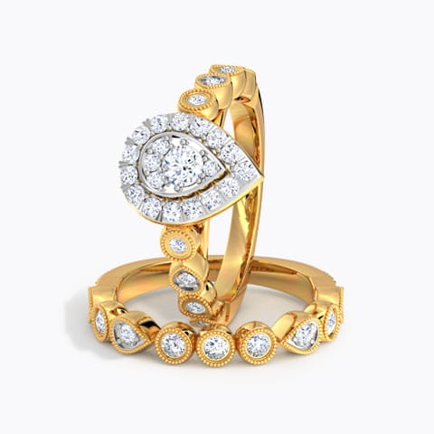 Brilliance Diamond Bridal Ring Set Brilliance Diamond Bridal Ring Set