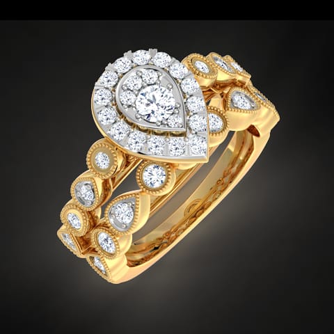 Brilliance Diamond Bridal Ring Set Brilliance Diamond Bridal Ring Set