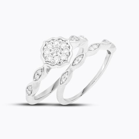 Radiance Diamond Bridal Ring Set