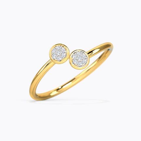Duo Sparkle Diamond Ring Duo Sparkle Diamond Ring