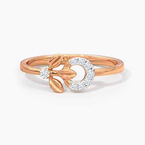 Encircle Fern Diamond Ring Encircle Fern Diamond Ring