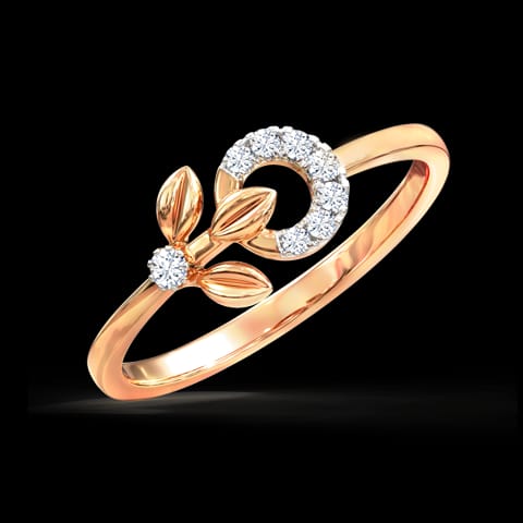 Encircle Fern Diamond Ring Encircle Fern Diamond Ring