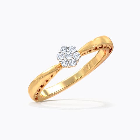 Yasmine Cluster Diamond Ring Yasmine Cluster Diamond Ring