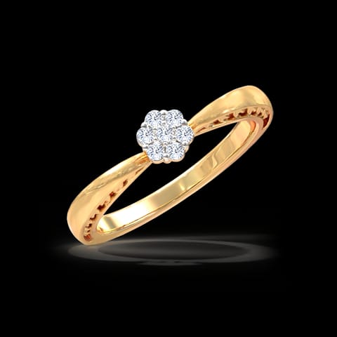 Yasmine Cluster Diamond Ring Yasmine Cluster Diamond Ring