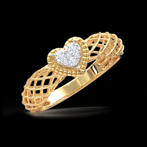 Amore Mesh Diamond Ring Amore Mesh Diamond Ring