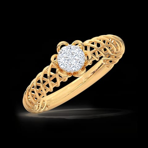 Bloom Mesh Diamond Ring Bloom Mesh Diamond Ring