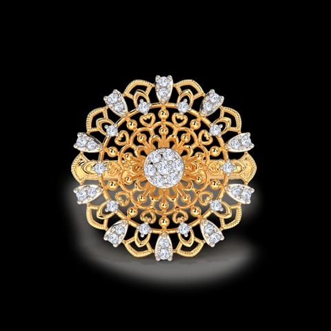 Malina Curve Diamond Ring Malina Curve Diamond Ring