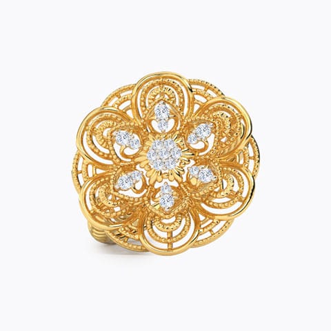 Arni Ornate Diamond Ring Arni Ornate Diamond Ring
