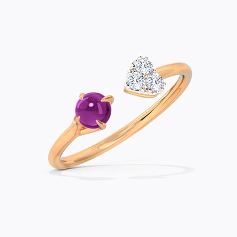 Blush Love Gemstone Ring