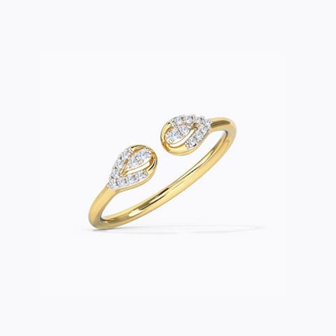Twin Drop Diamond Ring Twin Drop Diamond Ring