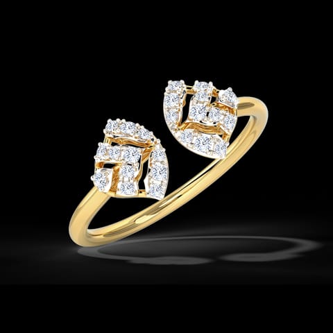 Duo Flare Diamond Ring Duo Flare Diamond Ring