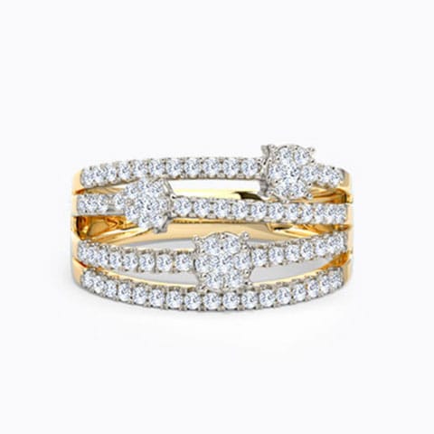 Grandiose Cluster Diamond Band Grandiose Cluster Diamond Band