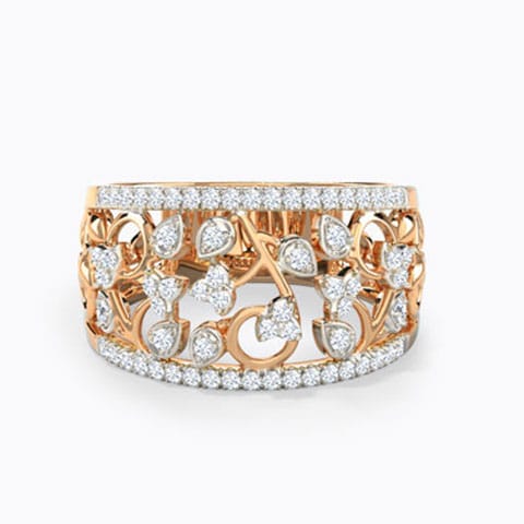 Glorious Petals Diamond Band Glorious Petals Diamond Band