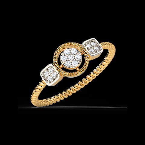 Orb Quad Diamond Ring