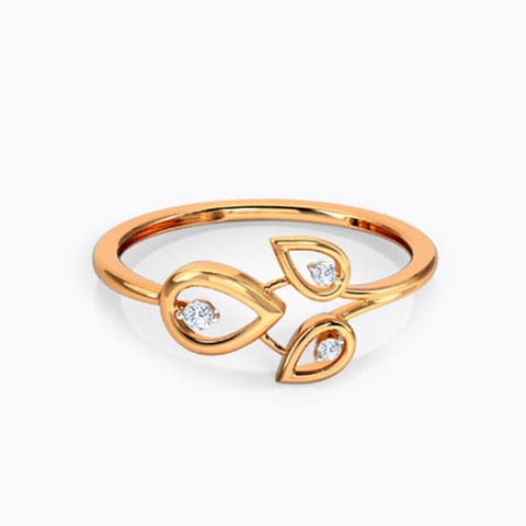 Delicate Triad Diamond Ring Delicate Triad Diamond Ring