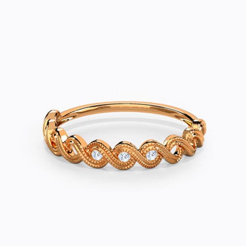 Intertwine Diamond Band